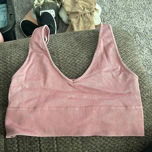 XL pink bralette.